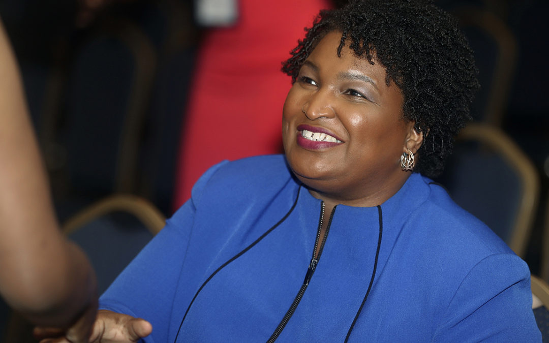 In defeat, Abrams casts aside traditional expectations